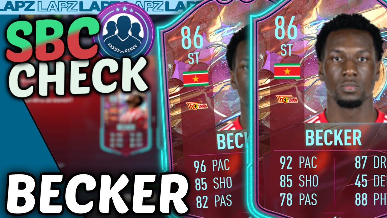 Welche Version ist besser?!🤔 BECKER RULEBREAKER SBC!🤩 LAPZ Machen oder Lassen