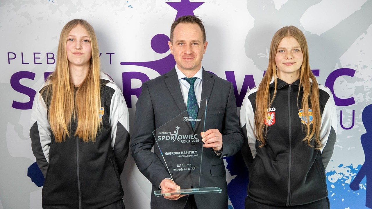 Sportowiec Roku 2025: KS Jantar Ostrołęka U-17 Drużyną Roku