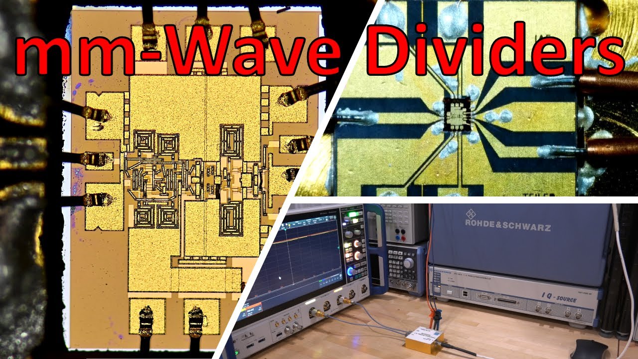 TSP #227 - A 30GHz Static Frequency Divider from Fraunhofer Tutorial, Teardown & Characterization