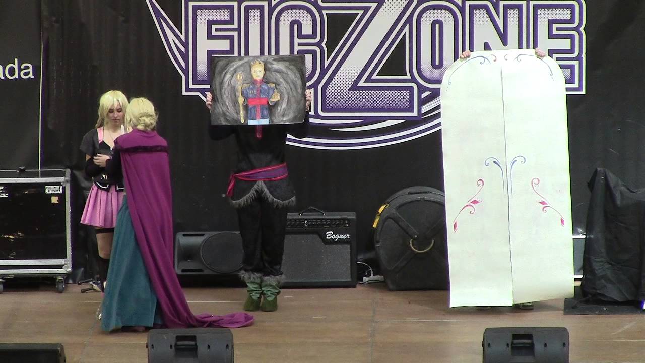 Ficzone 2014 - concurso cosplay - Frozen (Elsa)