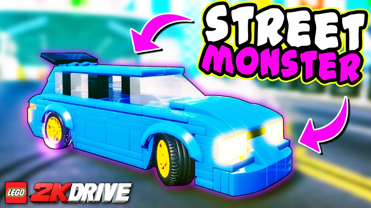 My CUSTOM Street Car DESTROYED The Competition! (Lego 2K Drive)