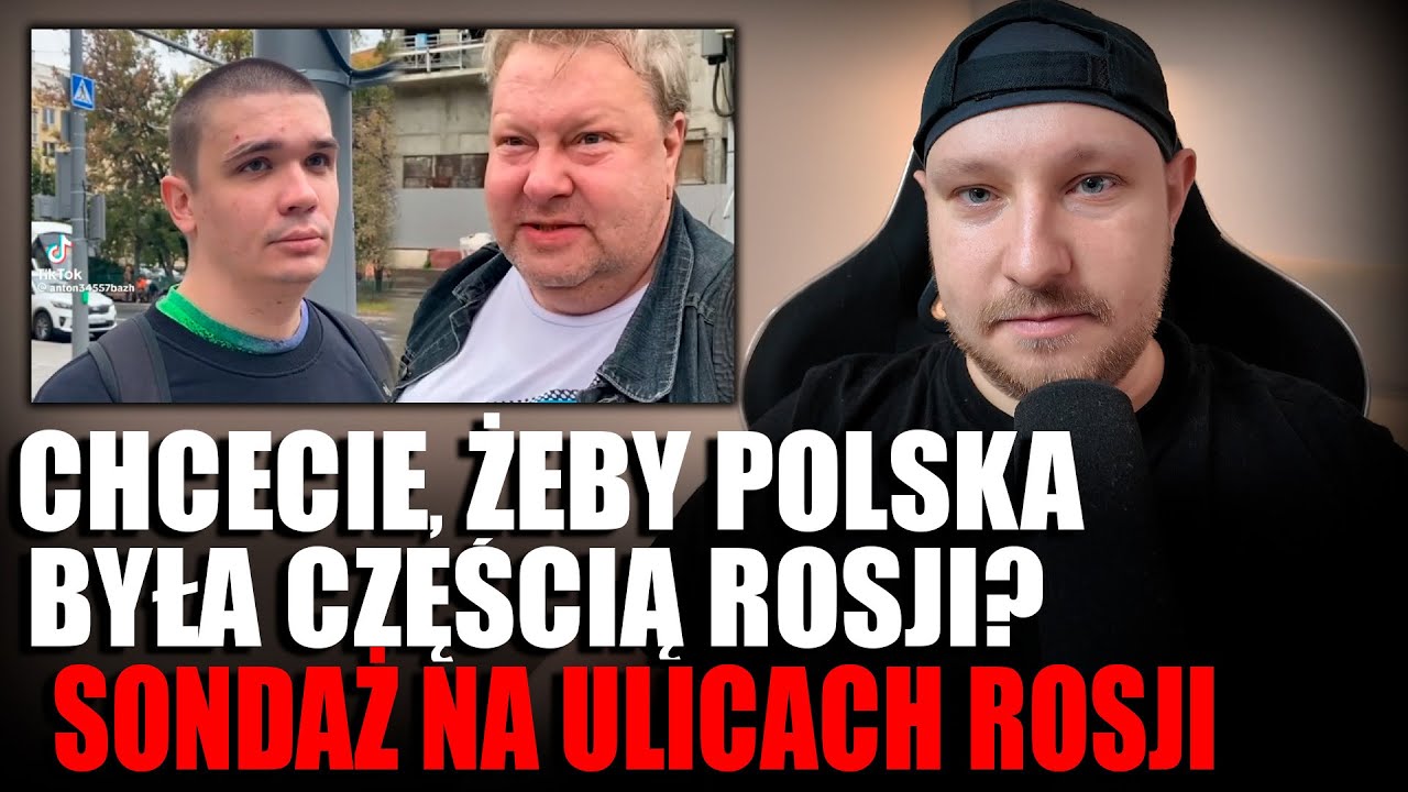 Młodzież w Rosji chce, aby Polska była częścią Rosji