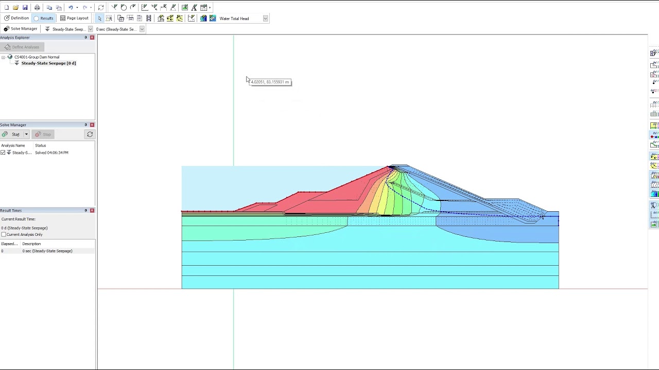 Geostudio Seep/w 2018-2019 How to measure seepage