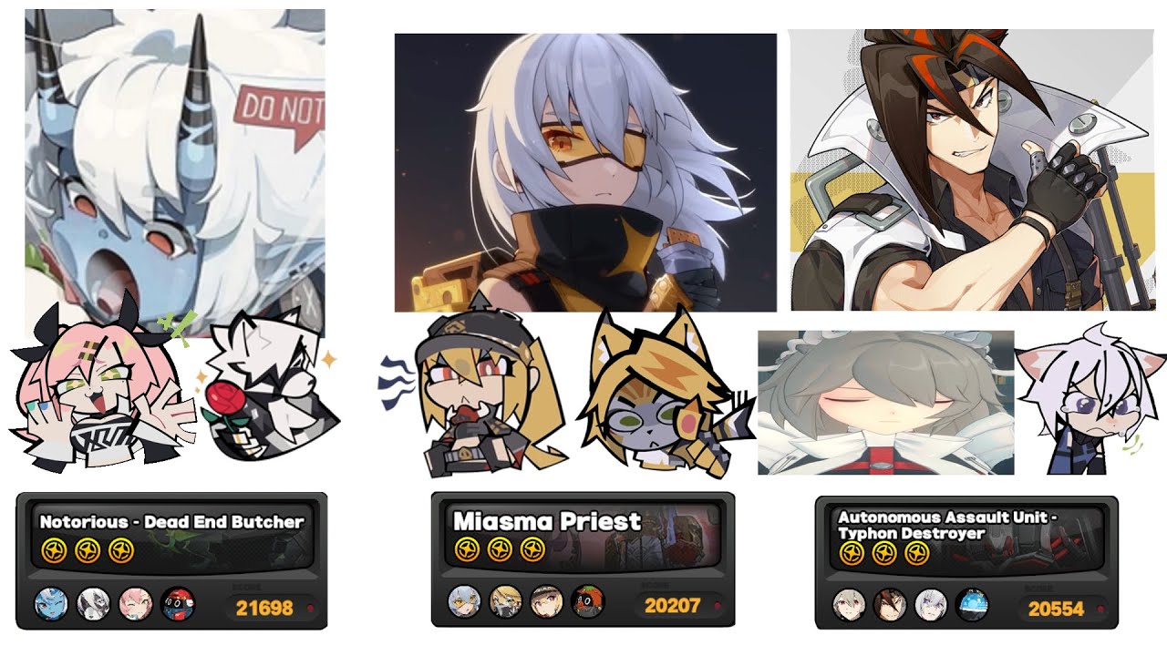 ZZZ 2.1 Deadly Assault - Standard Banner 9 Star Clear - DPS Soukaku x Anton x Soldier 11