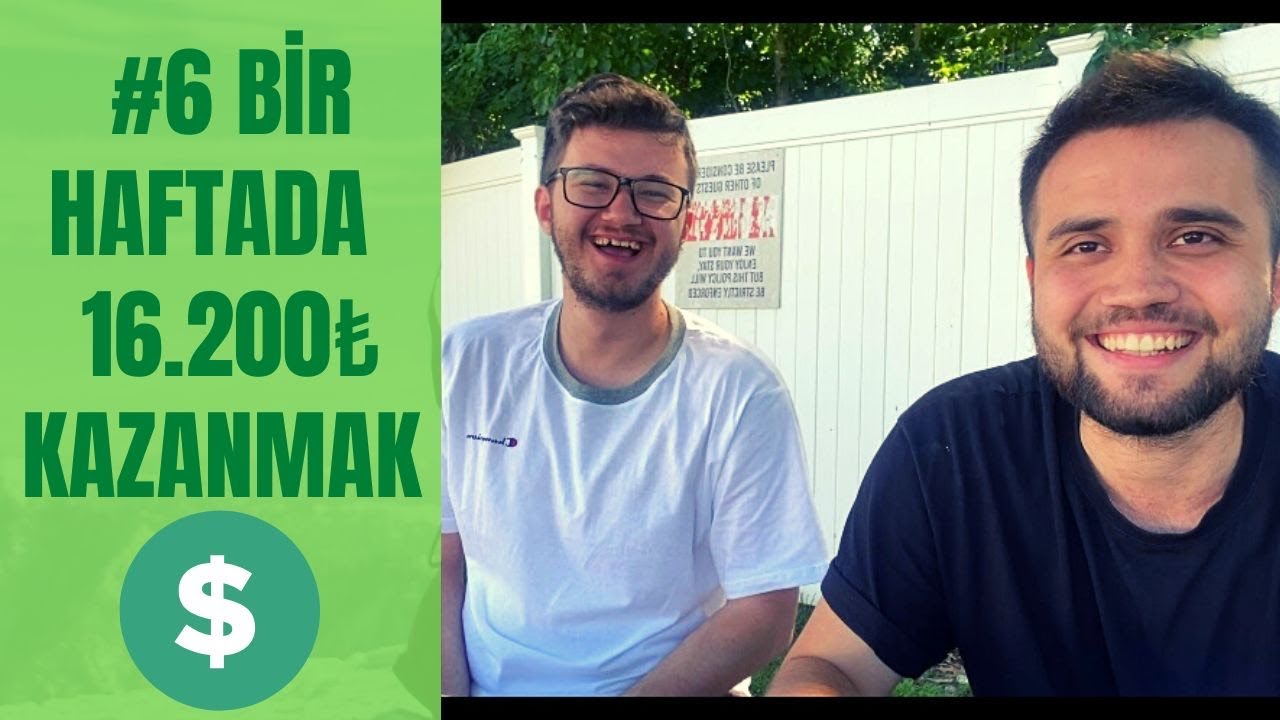 #6 BİR HAFTADA 16.200 TL KAZANMAK,BİRAZ DA SOHBET EDELİM, WORK AND TRAVEL 2022