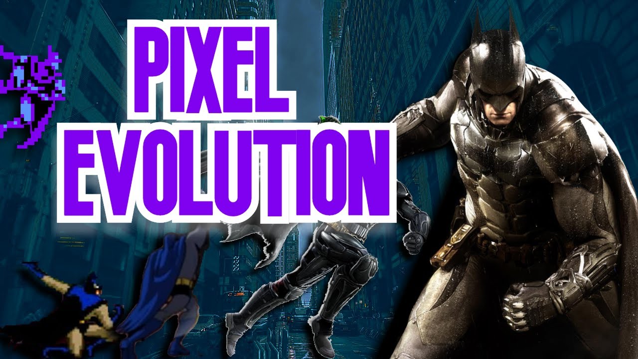 The Changing Appearance of Batman In Video Games | Pixel Evolution