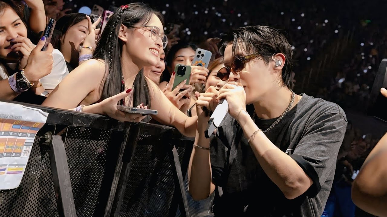 BTS J-HOPE Concert in Manila Speaking Filipino & all His Moments with ARMY in Philippines 2025