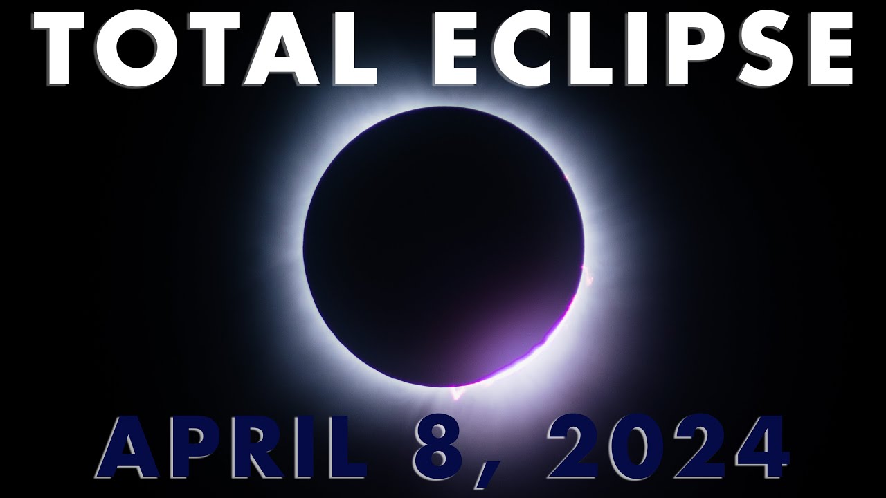 TOTAL SOLAR ECLIPSE - Waynesfield, Ohio | April 8, 2024