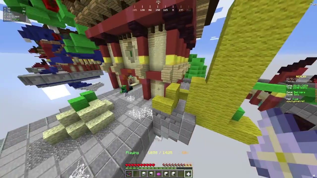 got teamed on aND STILL WON IN BEDWARS