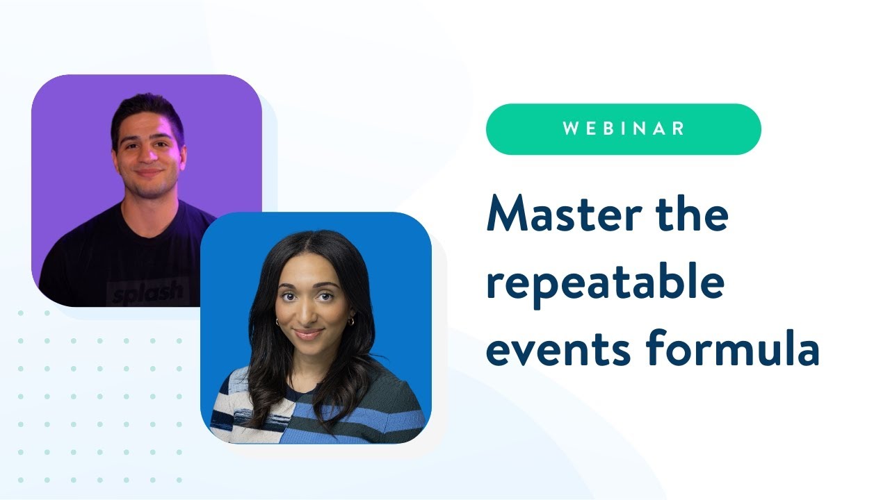 Master the repeatable events formula