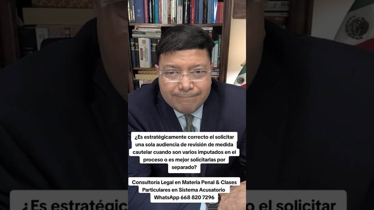 ¿Cuál es la estrategia para solicitar la revisión de medida cautelar cuando son varios imputados? 