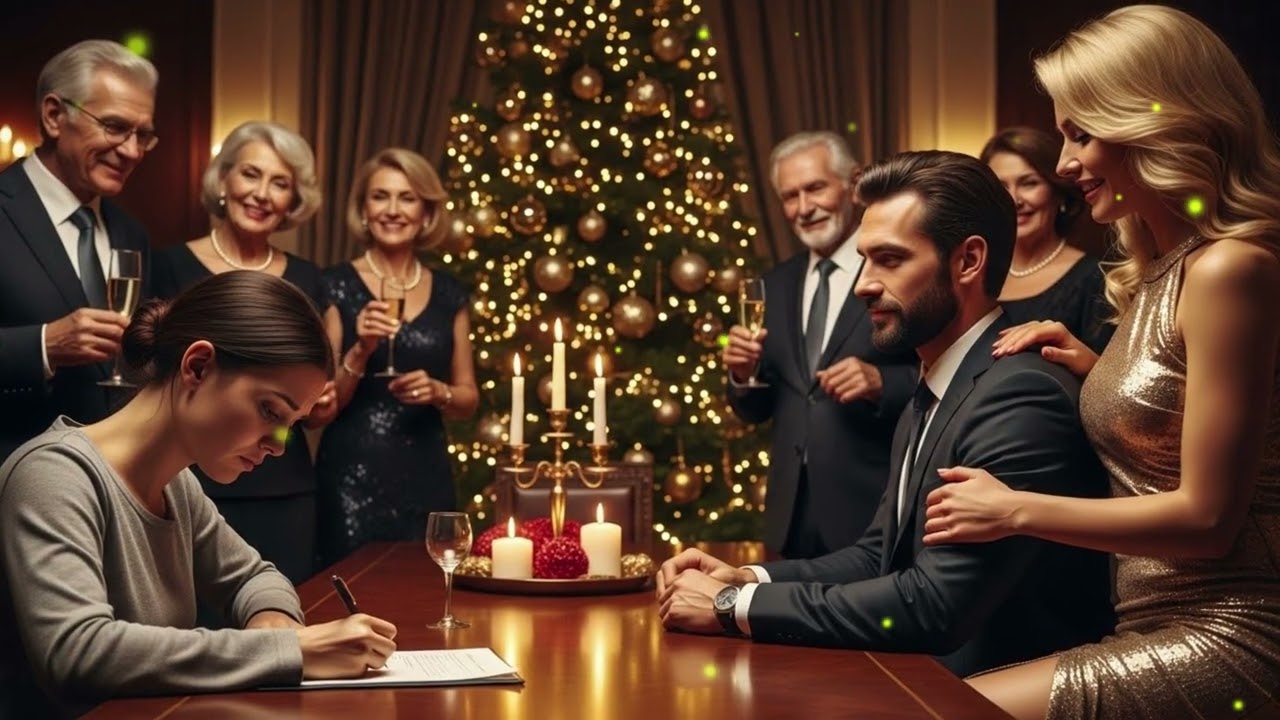 En larmes, elle signe le divorce à la fête de Noël… sans savoir qu’elle est l’héritière du milliarda