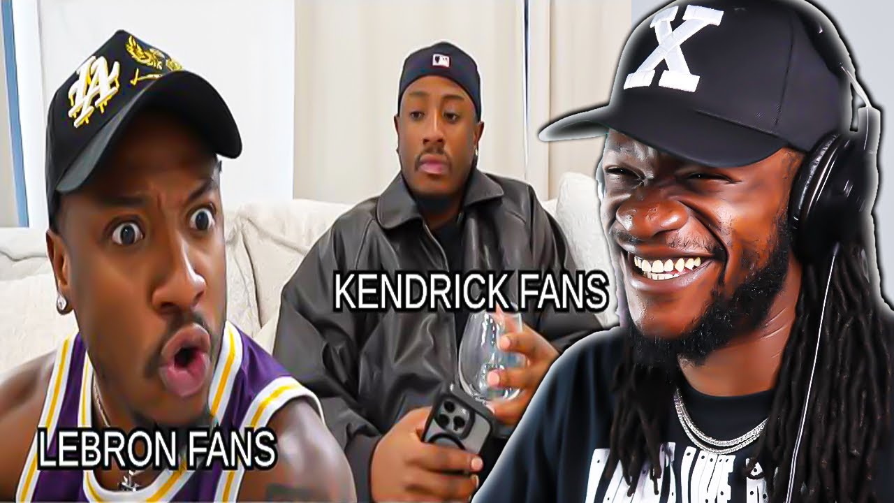 When LeBron Fans Meet Kendrick Fans (REACTION)
