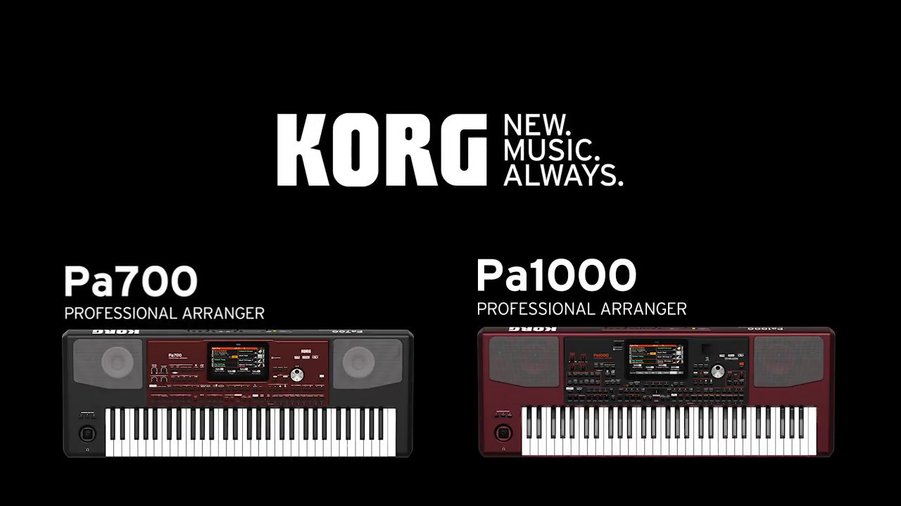 KORG PA 700 & PA 1000