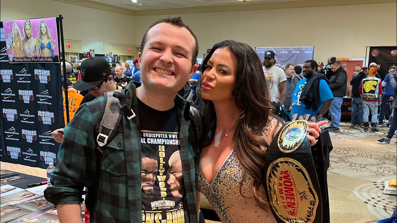 The WWE WrestleMania 40 XL Trip Episode 9 Attending WrestleCon Friday meeting Candice Michelle
