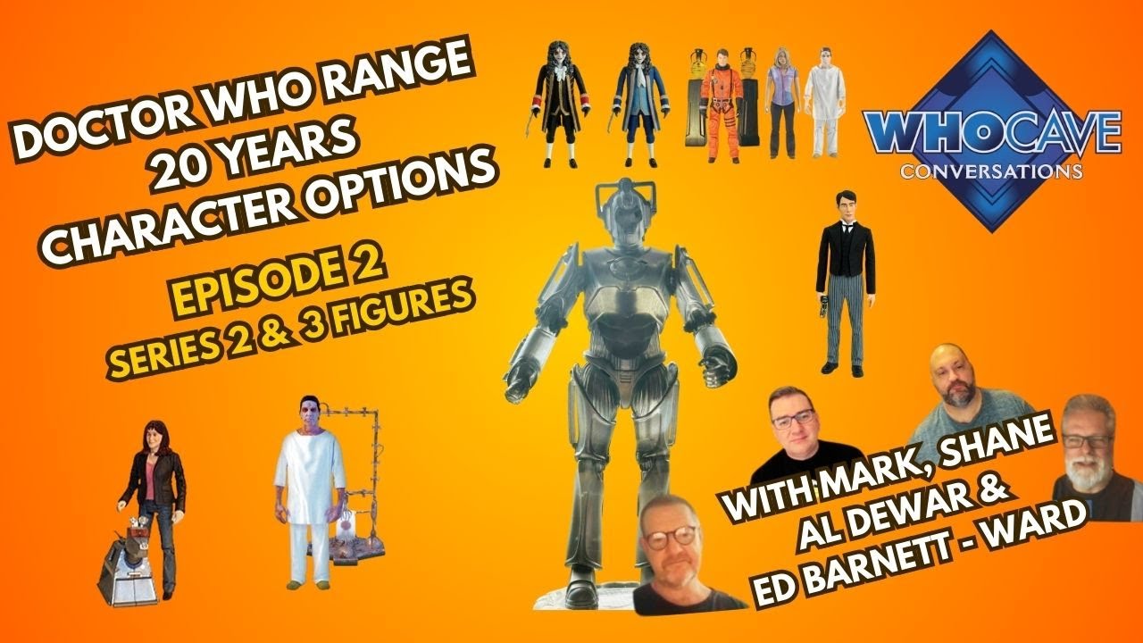 Doctor Who - Character Options Figures 20 Years - Episode 2 With Al Dewar and Ed Barnett Ward.