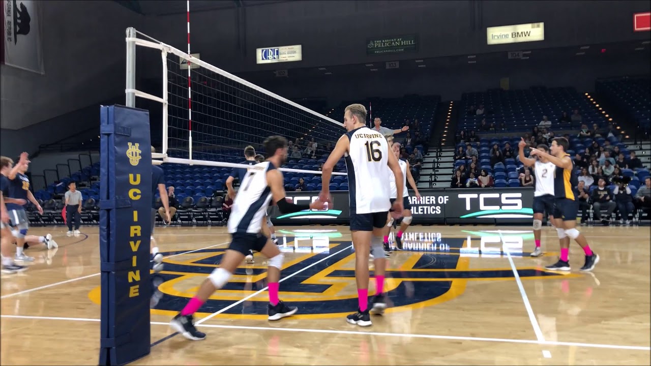UCSD vs. UCI Men's Volleyball Highlights, Part 1