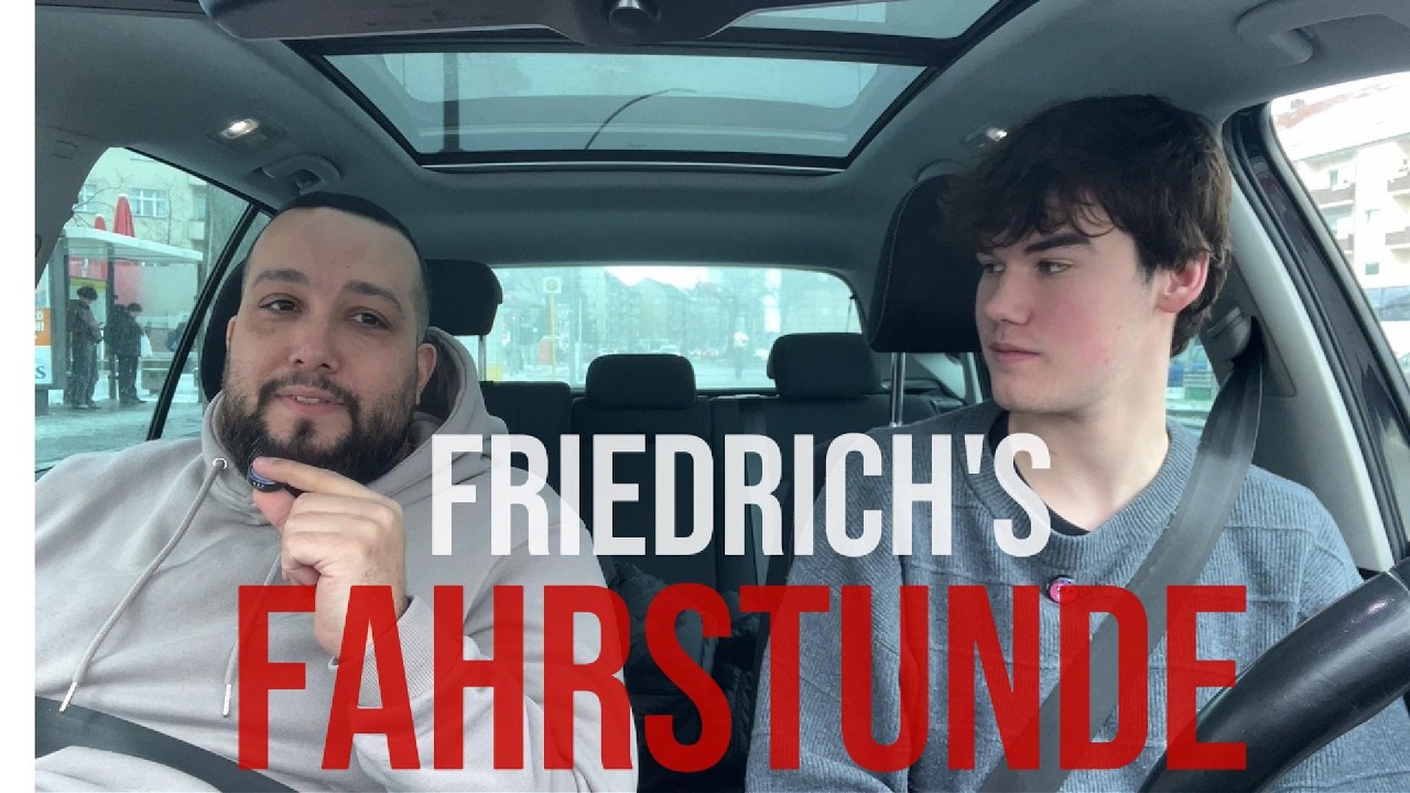 Friedrich's Fahrstunde im SCHNEE #besterfahrlehrerderwelt #viralvideo #youtubeshorts #shorts
