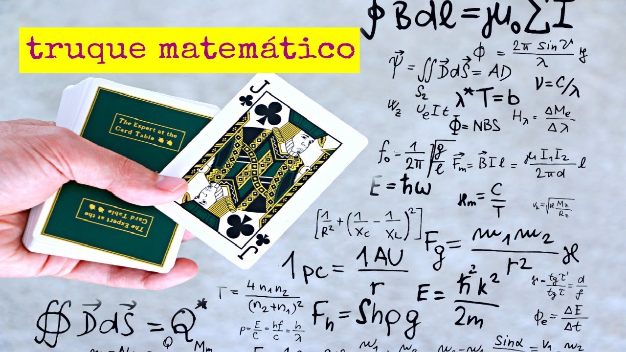 Truque matemático com cartas - Tutorial