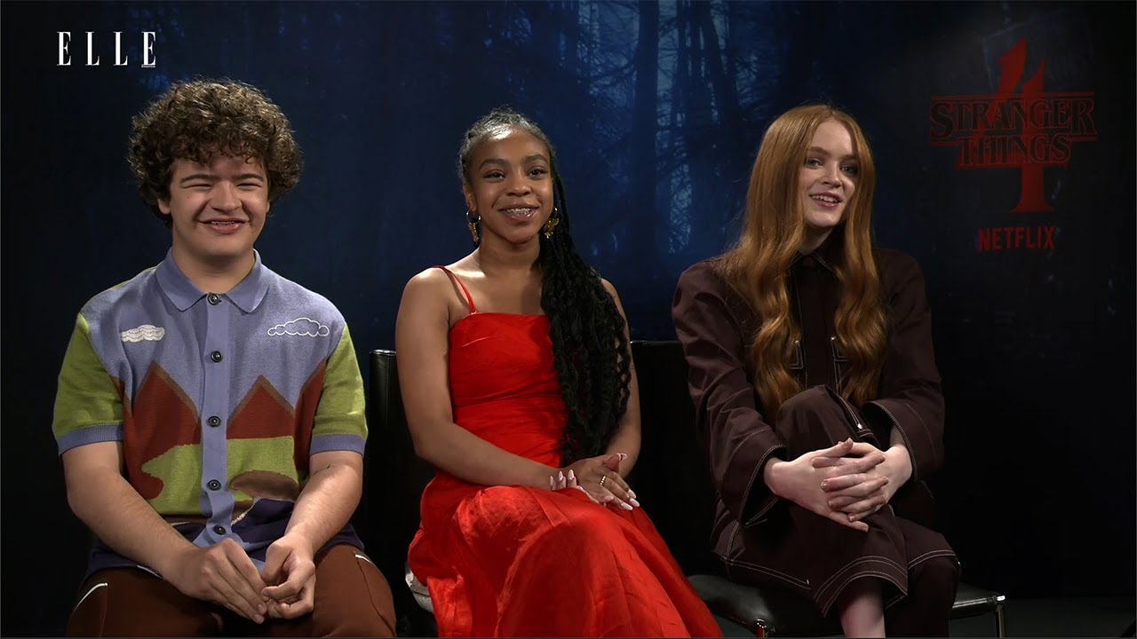 Exclusive! Sadie Sink, Gaten Matarazzo and Priah Nicole Ferguson On Stranger Things 4