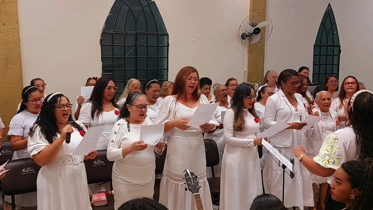 Só vai ser alegria/ Rose Nascimento Cover/ Coral de mulheres Torre Forte. #ceia