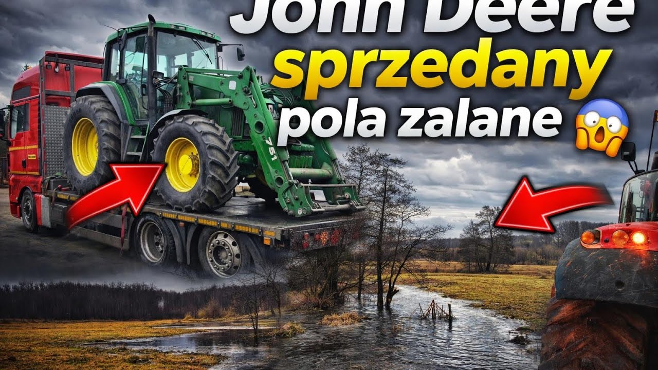 #VLOG Nie ma szans na sianie nawozów/ Jelonek sprzedany/Prace warsztatowe/ powódź 