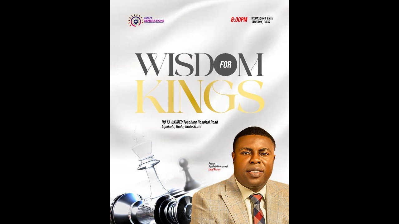 WISDOM FOR KINGS