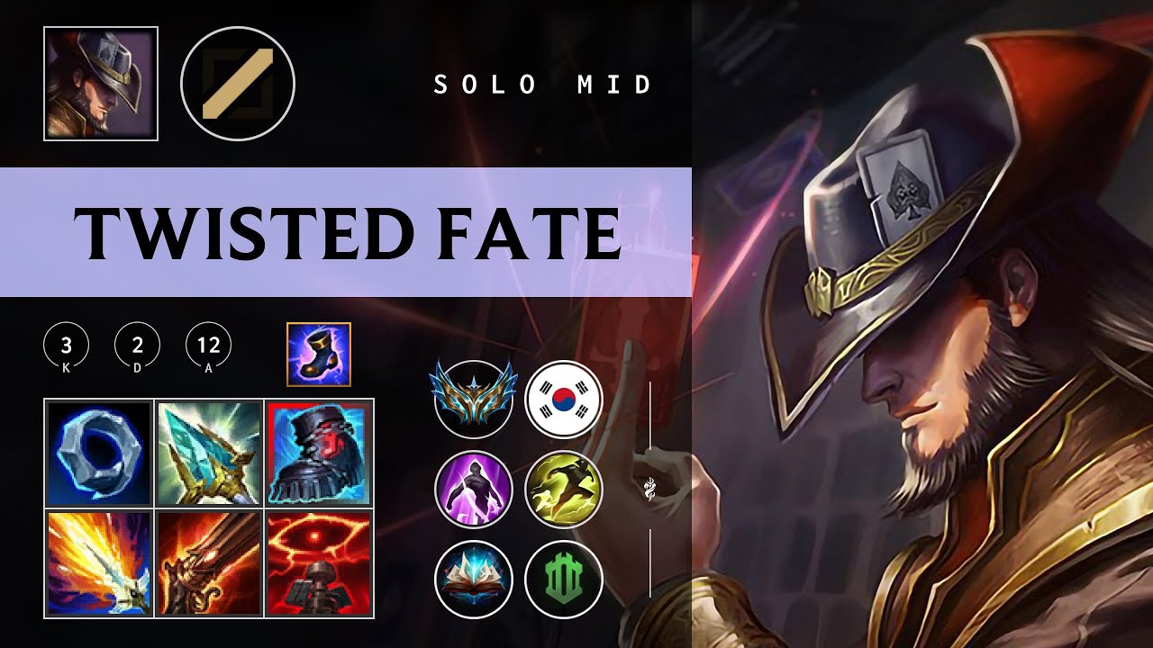 Twisted Fate Mid vs Varus - KR Challenger Patch 26.02