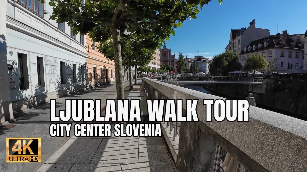 Ljublana Walk Tour 🚶‍♂️, Sunday Morning Vibes🌞 Slovenia