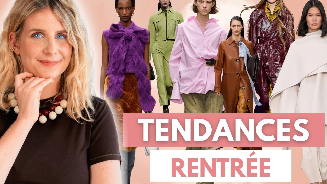 5 tendances MODE incontournables AUTOMNE-HIVER 2025-2026