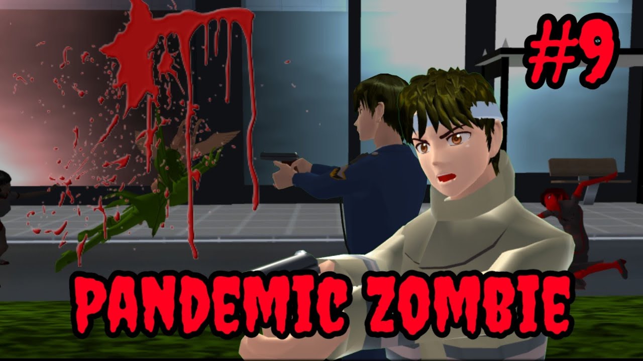 PANDEMIC ZOMBIE - SAKURA SCHOOL SIMULATOR [FILM PART 9] // ENG SUB// SUBTITLE INDONESIA #Zombie #SSS