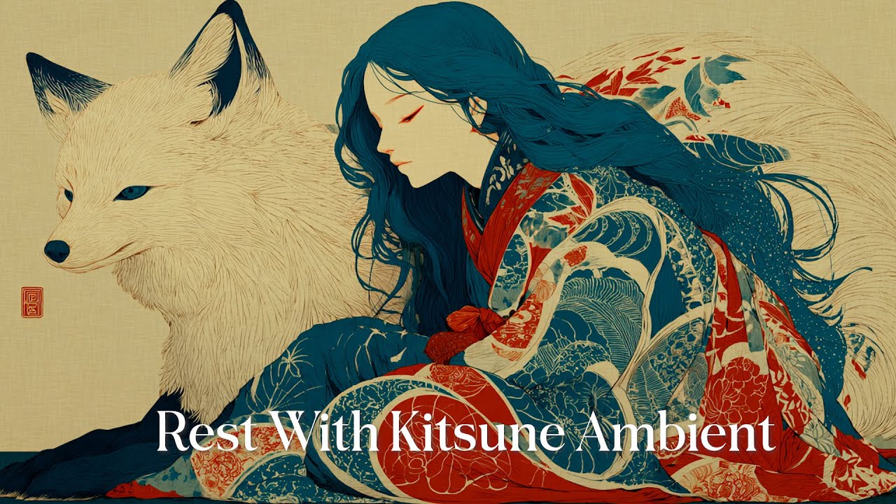 少し休む夜 🌿Take a Break Tonight | Rest With Kitsune Ambient Music