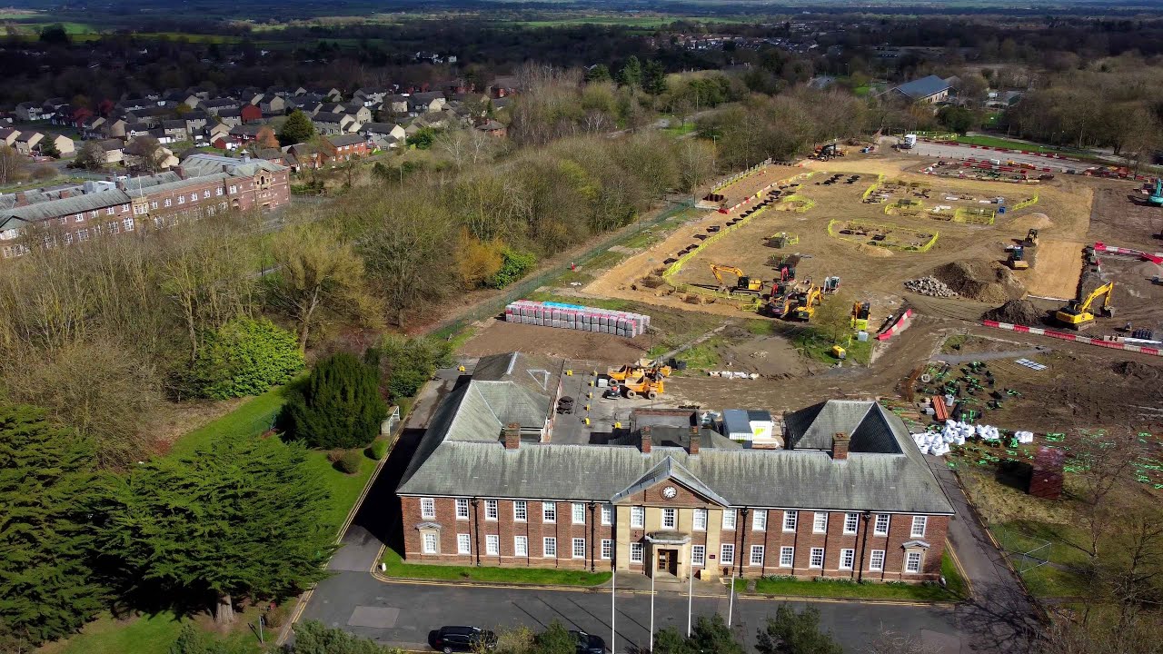 Military Care Campus construction Update | #cinematic #dji #subscribe #catterick #construction