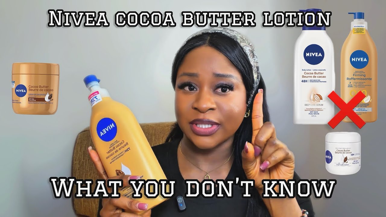 NIVEA COCOA BUTTER: What They Don't tell you!