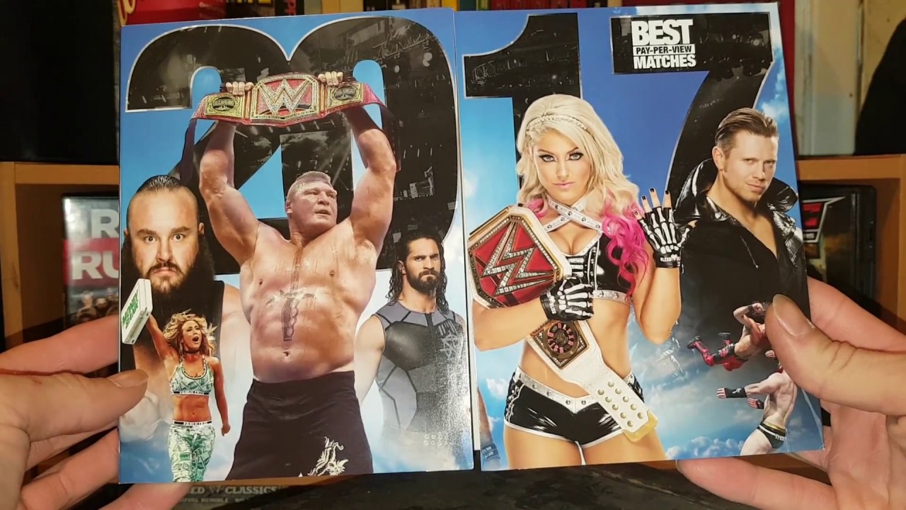 WWE Best PPV Matches of 2017 DVD Review & Match Listing