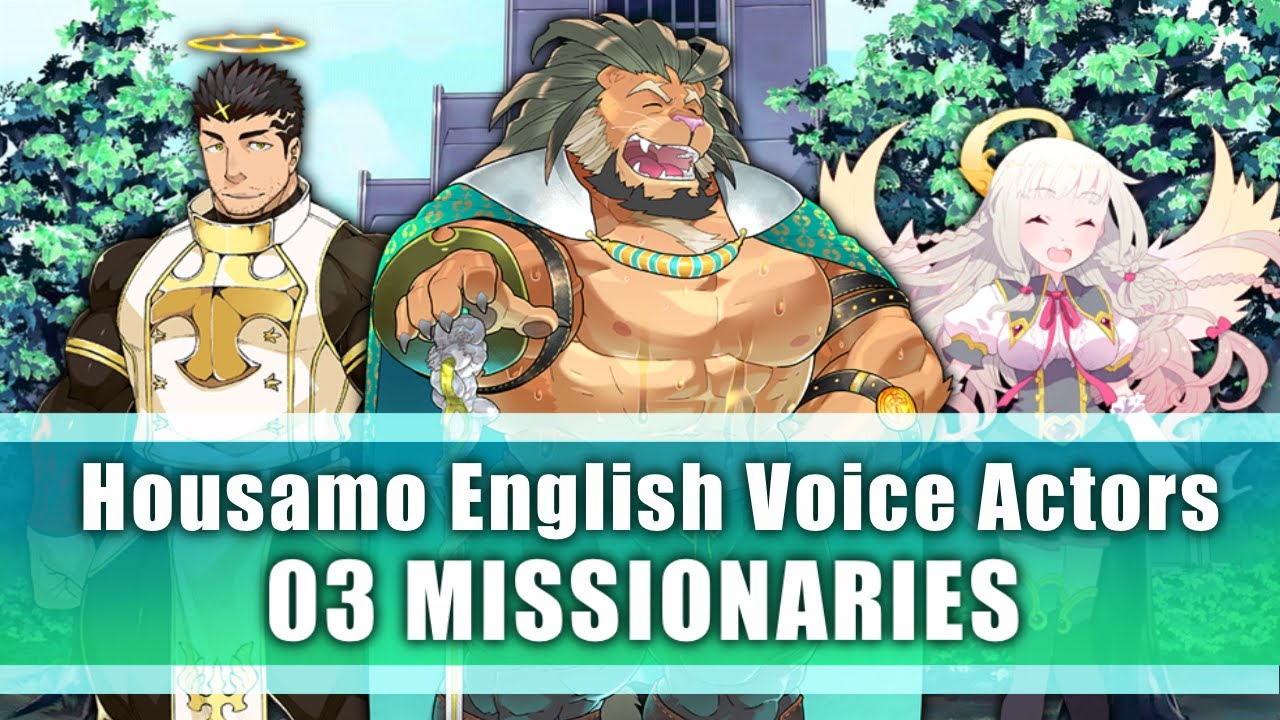 Housamo English Voice Actors | 03 Missionaries