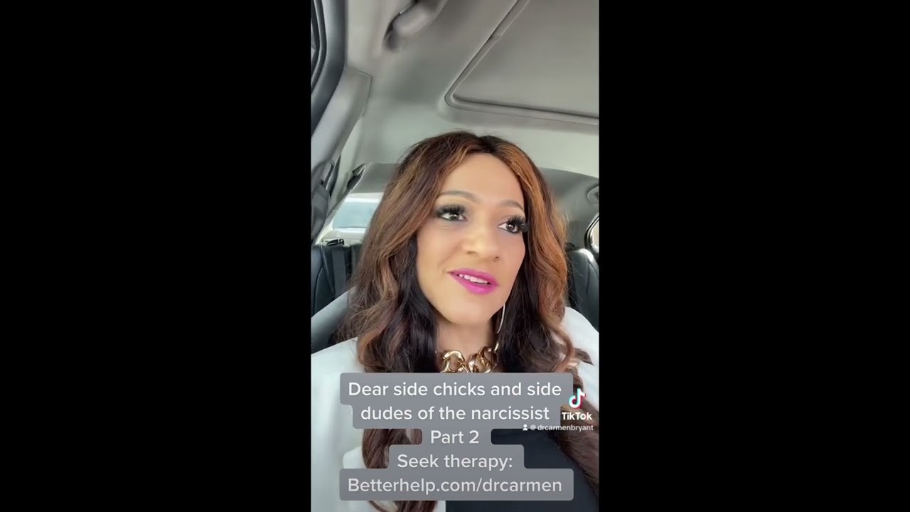 Dear side chick / side dude of the narcissist