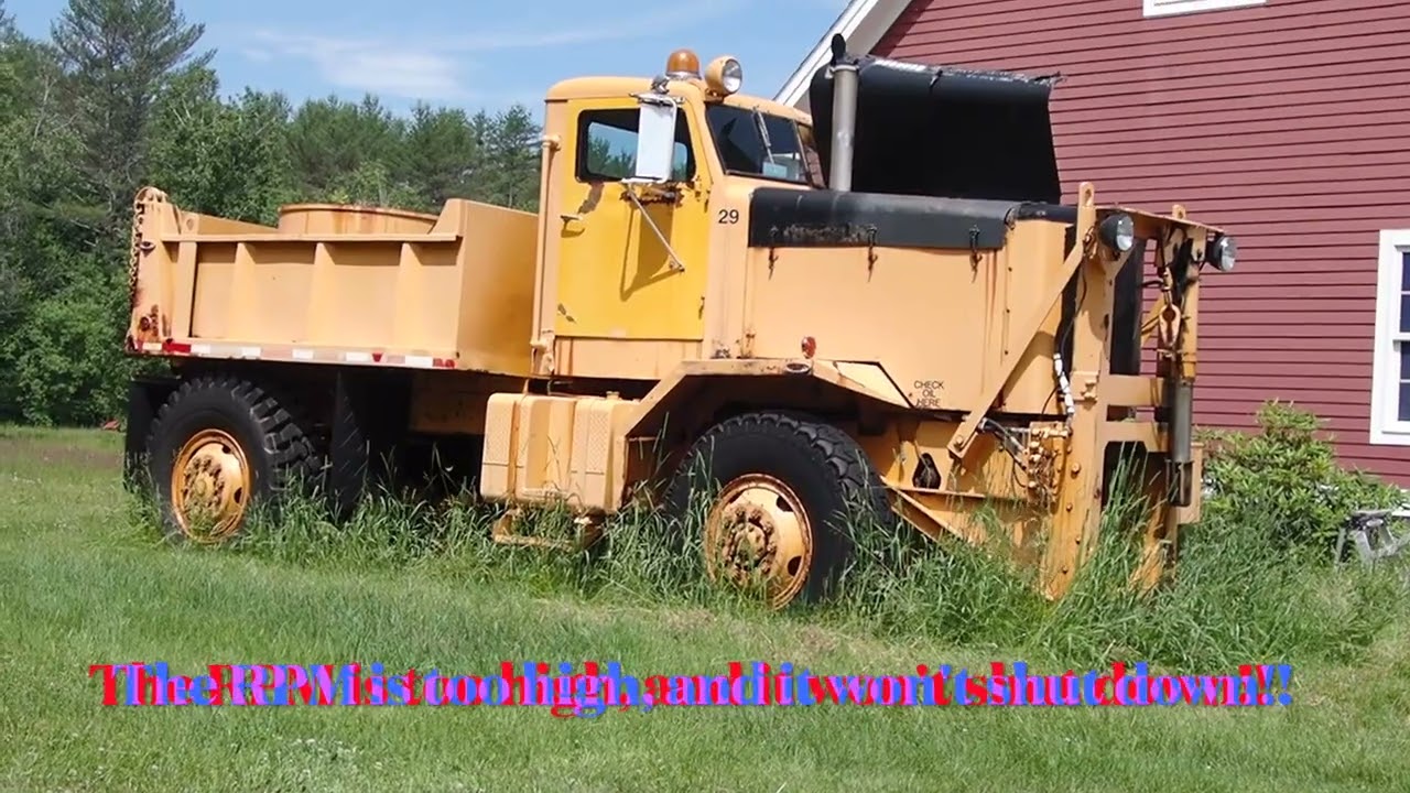 The CANTANKEROUS Plow Truck: WILL IT RUN?!