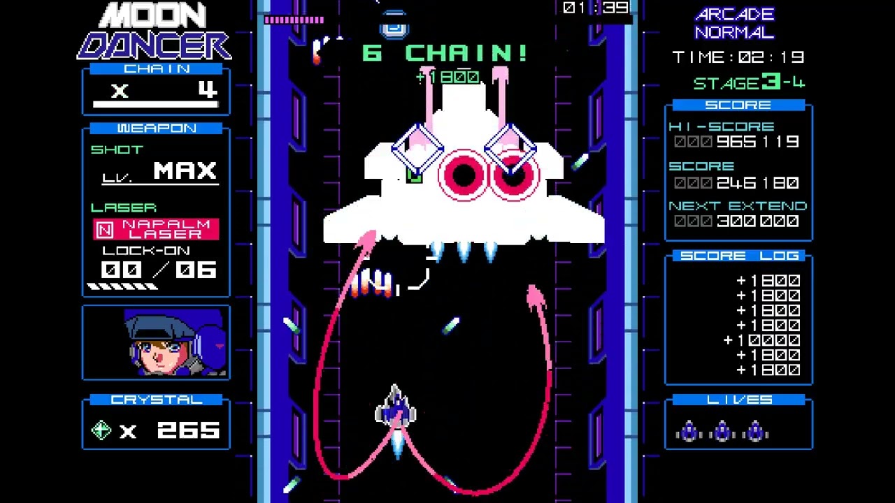 Moon dancer (PC) Walkthrough Arcade mode Normal