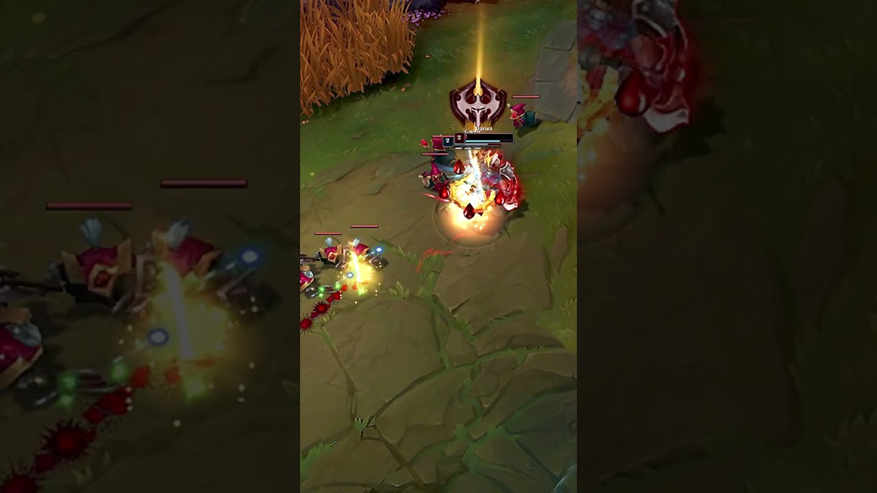 Caption this Gwen play #lol #leagueoflegends #gwen #Darius #funny #funnyplay