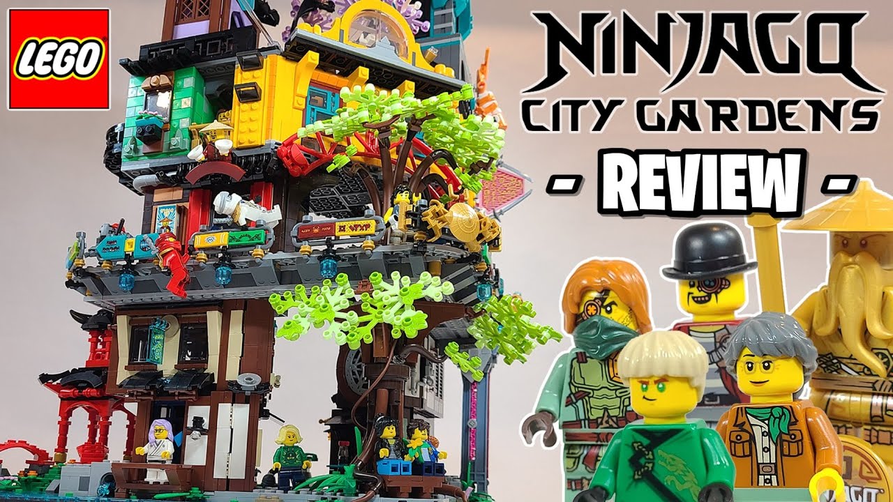 LEGO Ninjago City Gardens (71741) Set Review - My New FAVOURITE Set