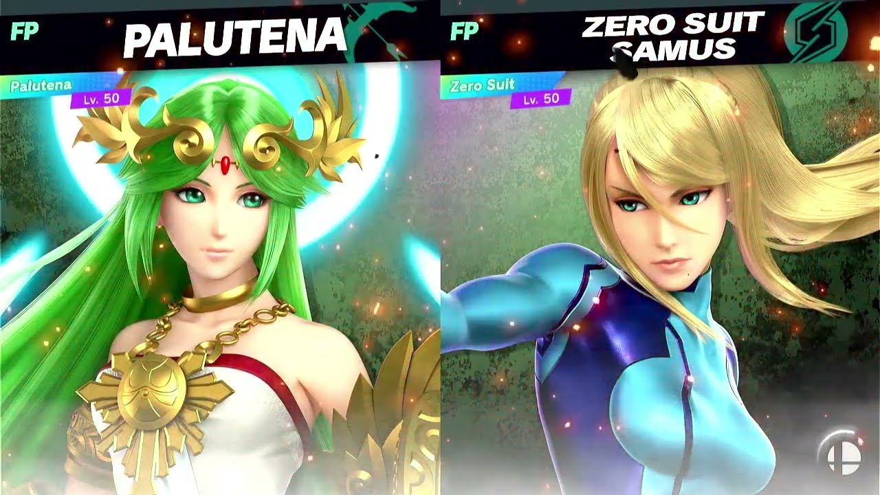 Super Smash Bros Ultimate Amiibo Fights Palutena vs the World #29 vs Zero Suit Samus