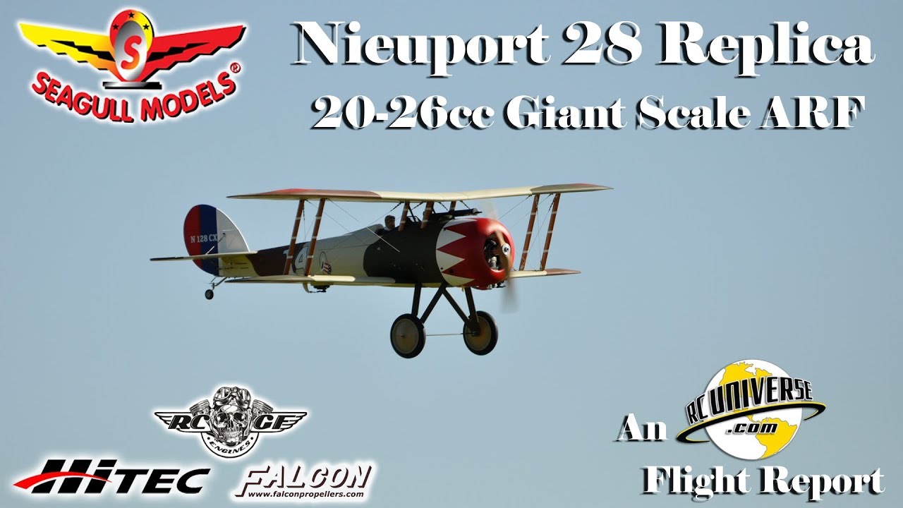 Seagull Models Nieuport 28 Replica Giant Scale ARF