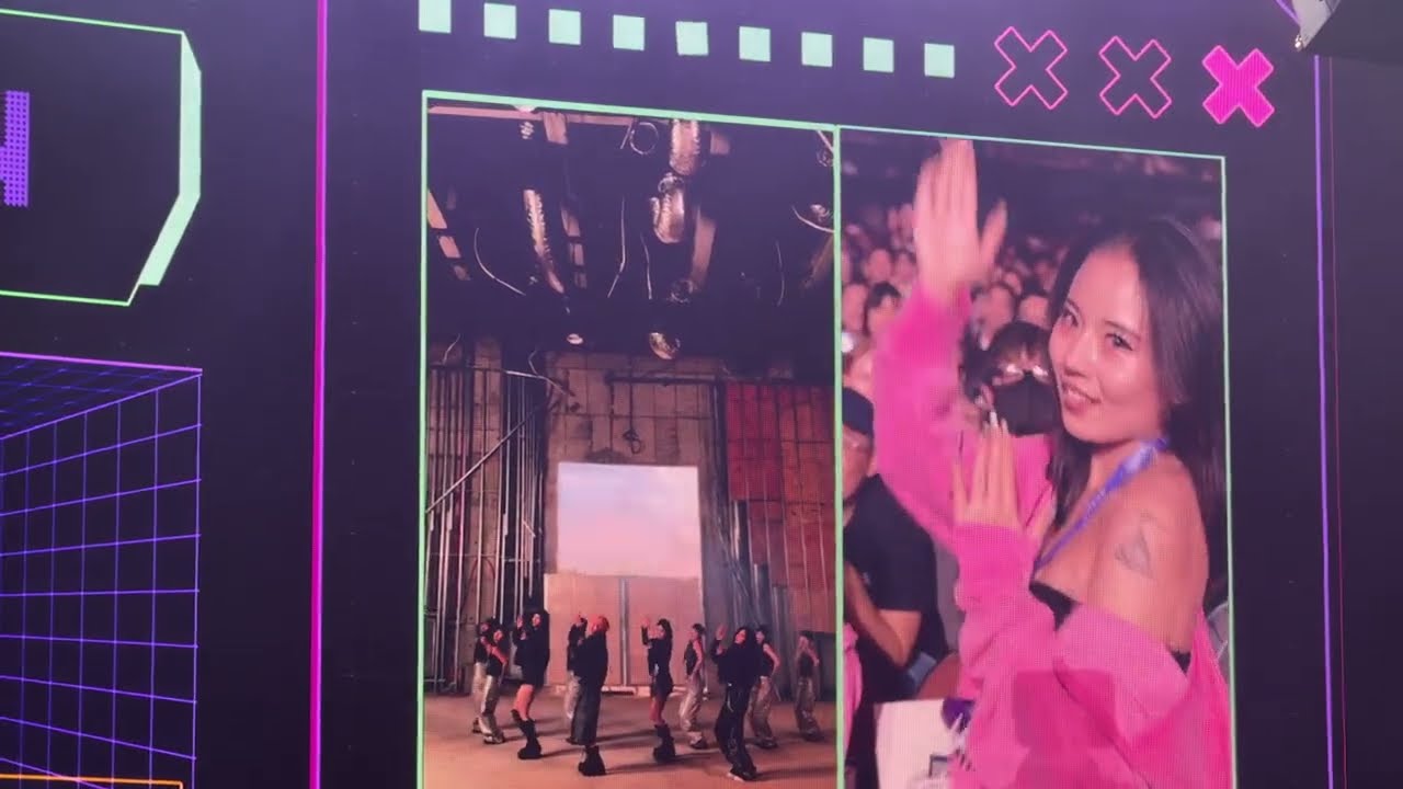 aespa Fan Dance Cam at SYNK: Parallel Line Tour LA 02-01-25