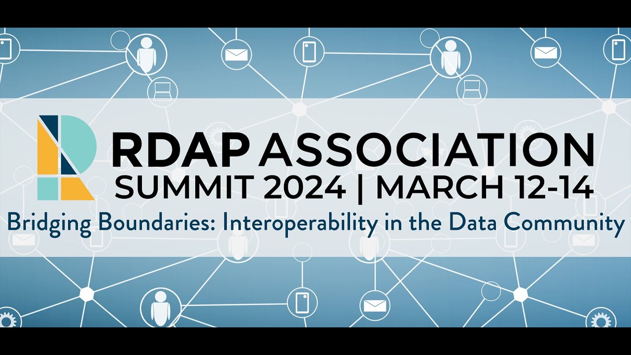 RDAP 2024 Welcome and Opening Keynote