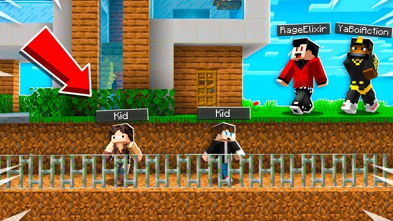 Rich Family was TRAPPING Kids Under Their Mansion! (Minecraft)