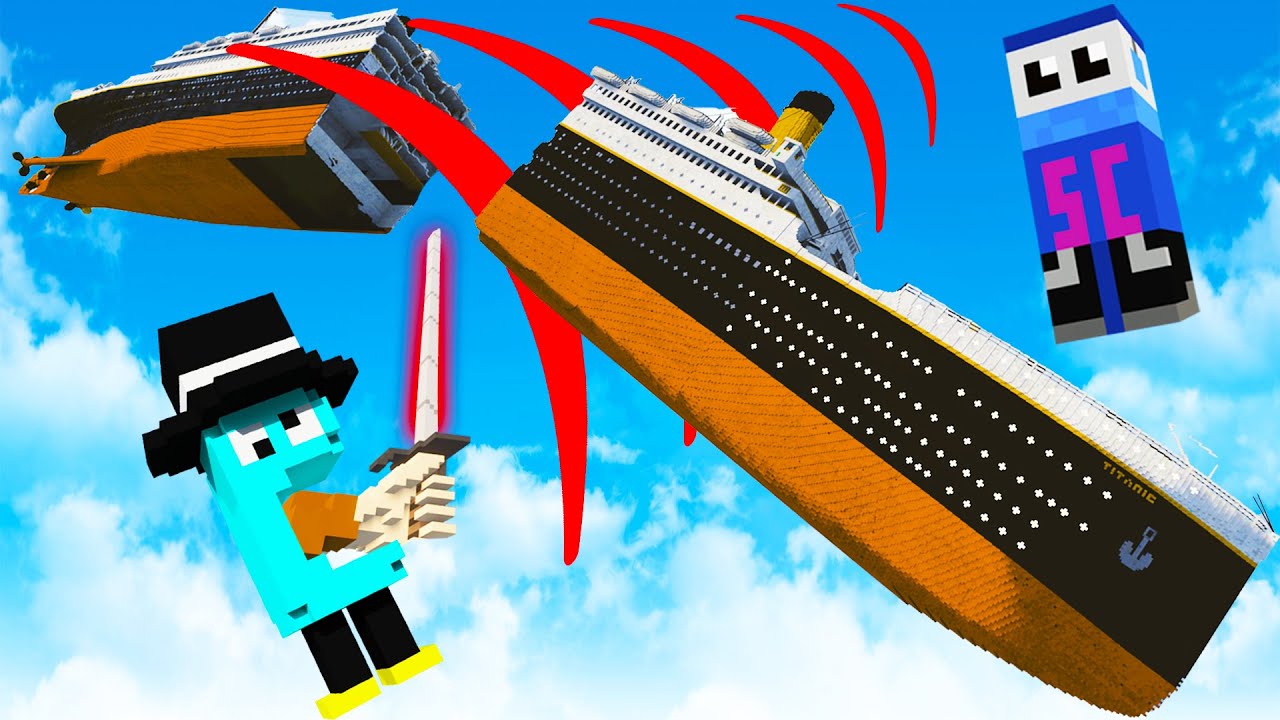 We Cut the Titanic in Half with an Insane Laser Katana in Teardown!