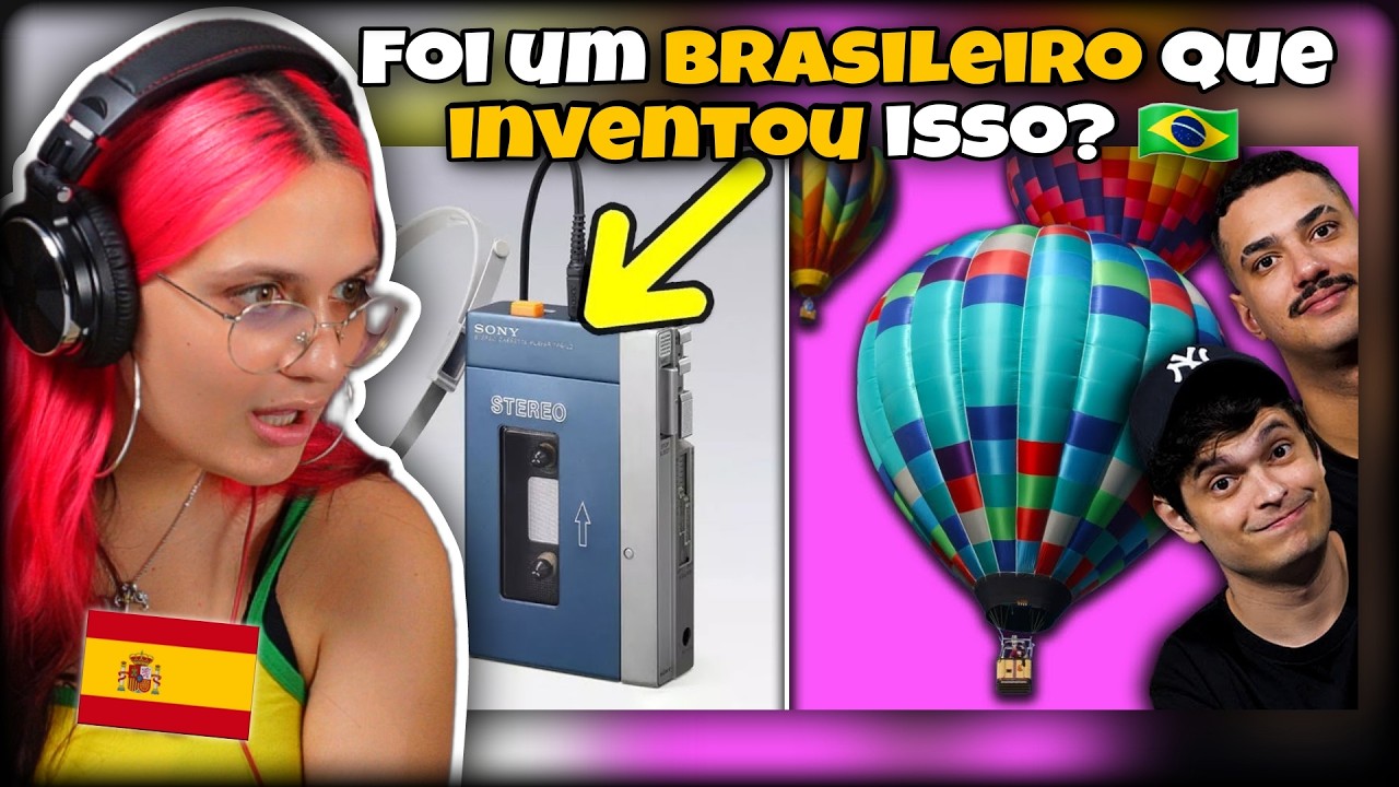 GRINGOS reagem a Invenções que são BRASILEIRAS e VOCÊ NÃO SABIA