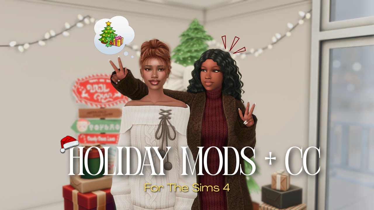 10+ Must-Have Holiday Mods You NEED! 🎄 | Sims 4 Mods & Custom Content