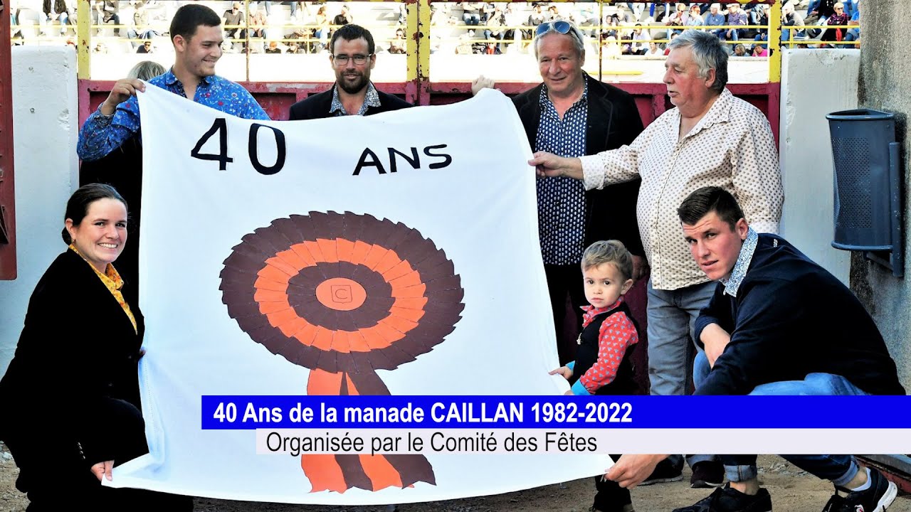 Arènes de Saint Rémy de Provence 11 novembre 2022 La manade  CAILLAN fête ses 40ans .Photos M. Naval
